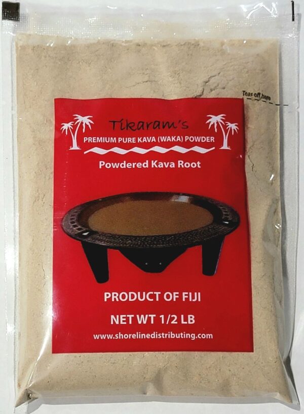 Tikaram's Fiji Kava – Waka (Powdered Kava Lateral Root)