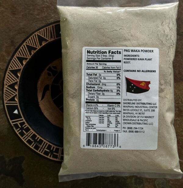 Tikaram’s Premium Papua New Guinea (PNG) Kava Waka Powder, 1/2lb (8oz) - Image 2